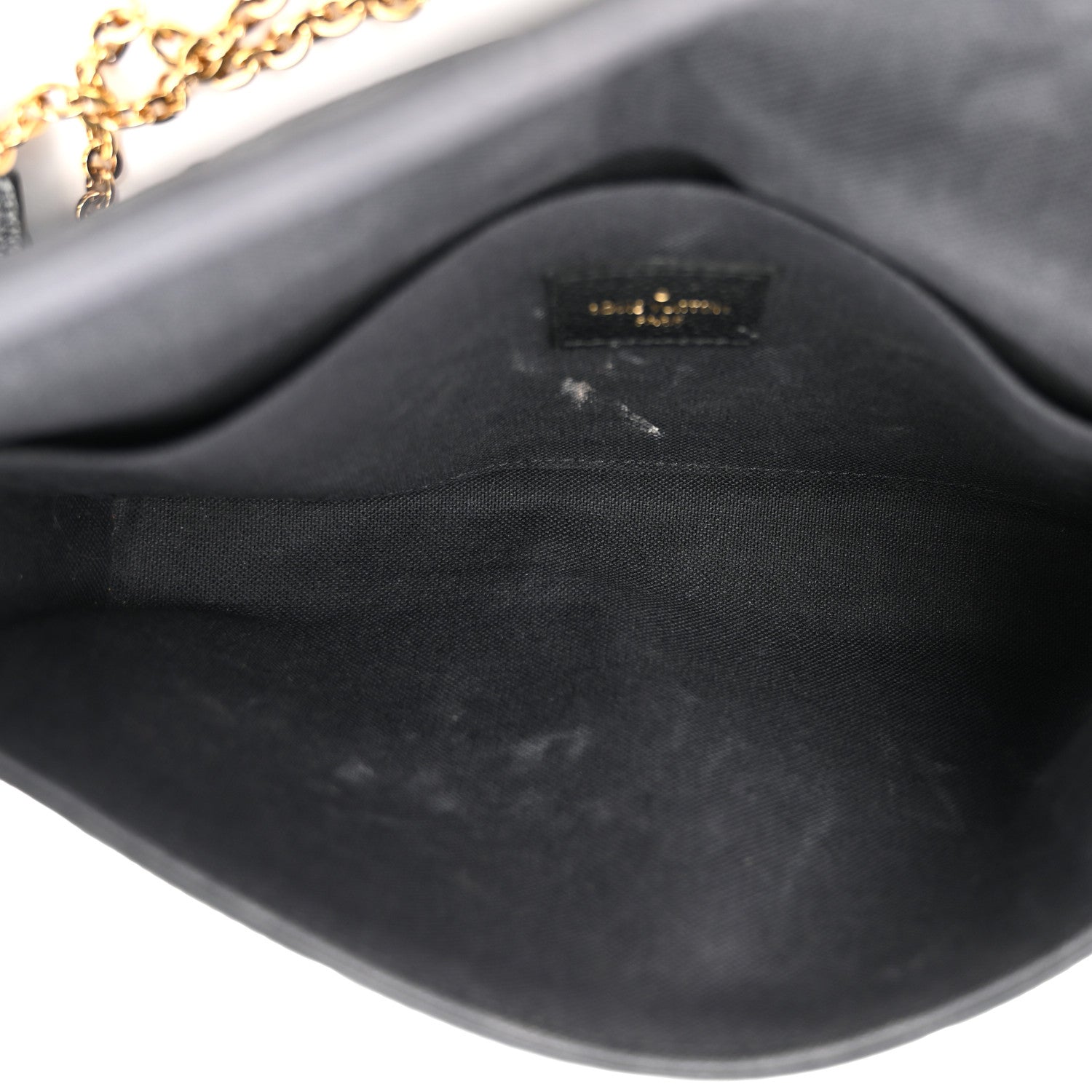 Louis Vuitton Empreinte Pochette Felicie Chain Wallet Black 6 of 14