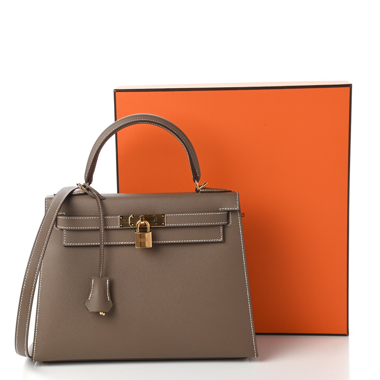 Hermes Epsom Kelly Sellier 28 Etoupe 11 of 11