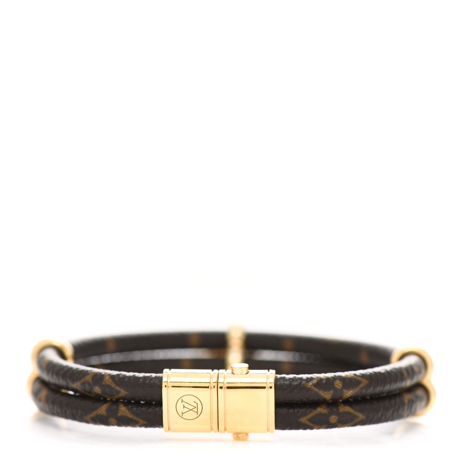 Louis Vuitton Monogram Keep It Twice Bracelet 17 2 of 3