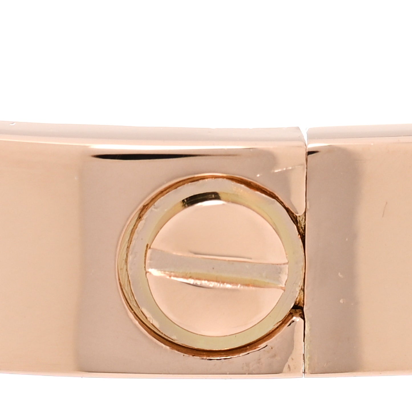 18K Pink Gold LOVE Bracelet 17