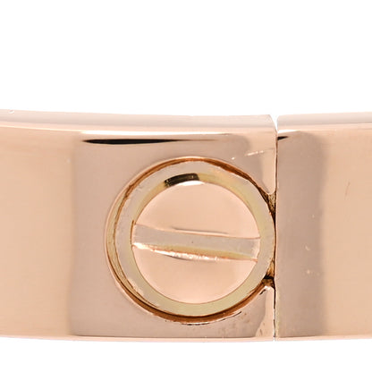 Cartier 18K Pink Gold LOVE Bracelet 17 5 of 7