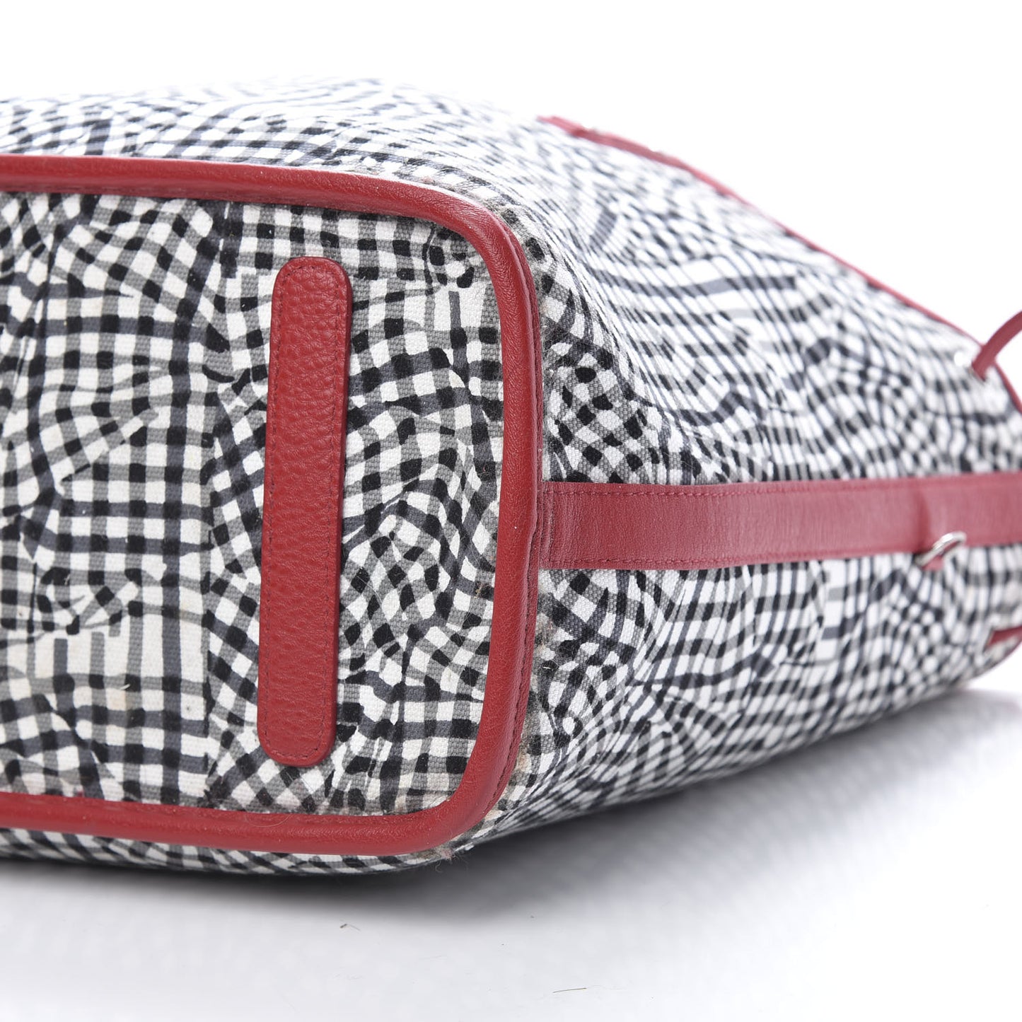 Visetos Medium Liz Reversible Shopper Tote Ruby Red