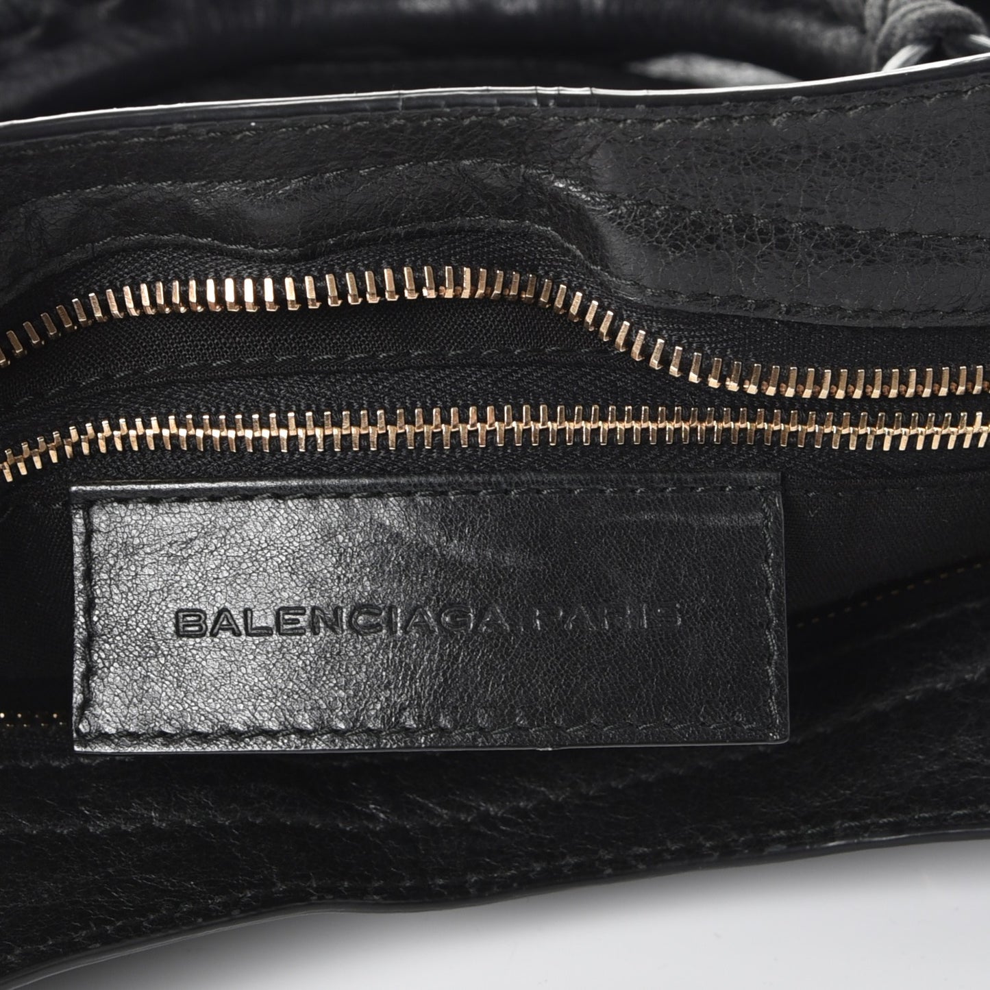 Agneau Giant 12 Rose Gold Hardware City Black