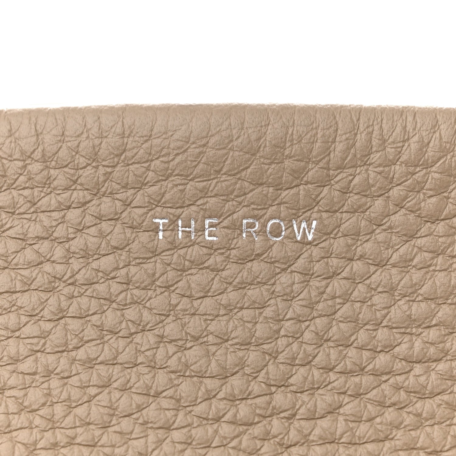 The Row Grained Calfskin Small N/S Park Tote Dark Taupe 6 of 10