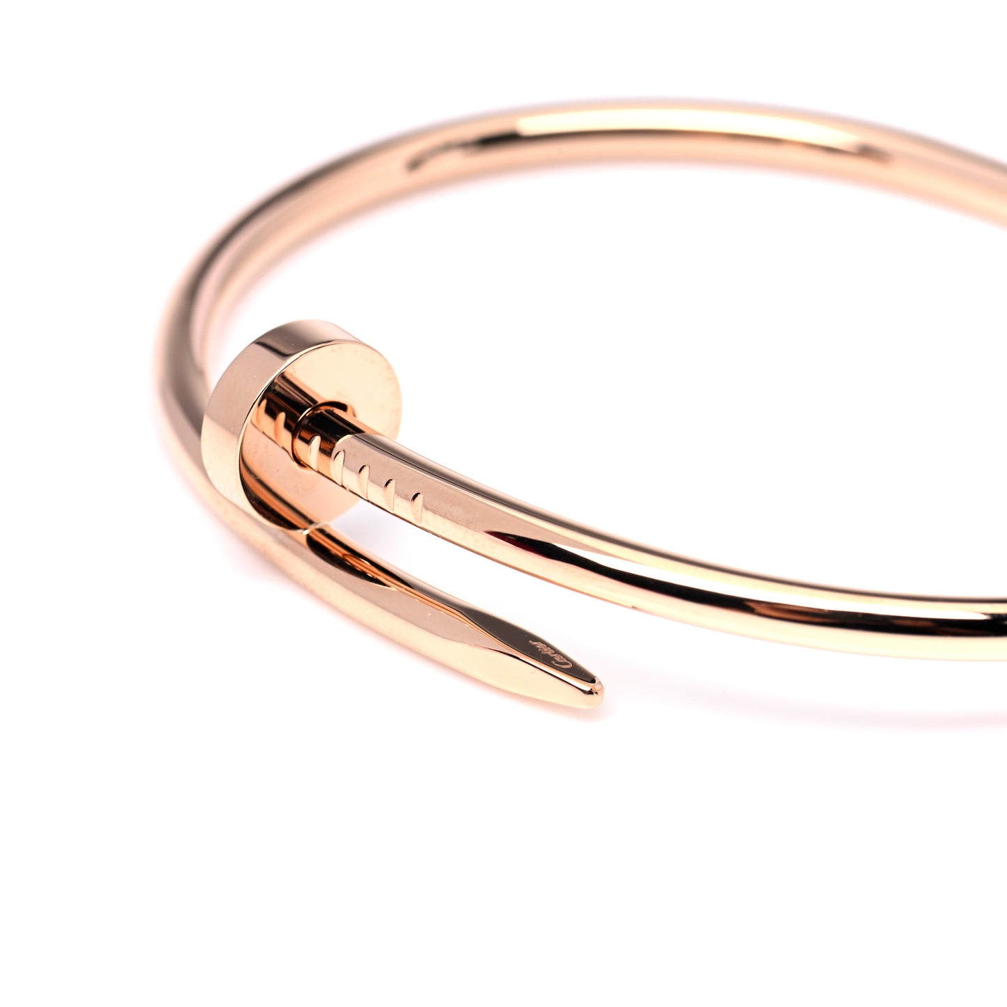 18K Pink Gold Juste Un Clou Bracelet 19