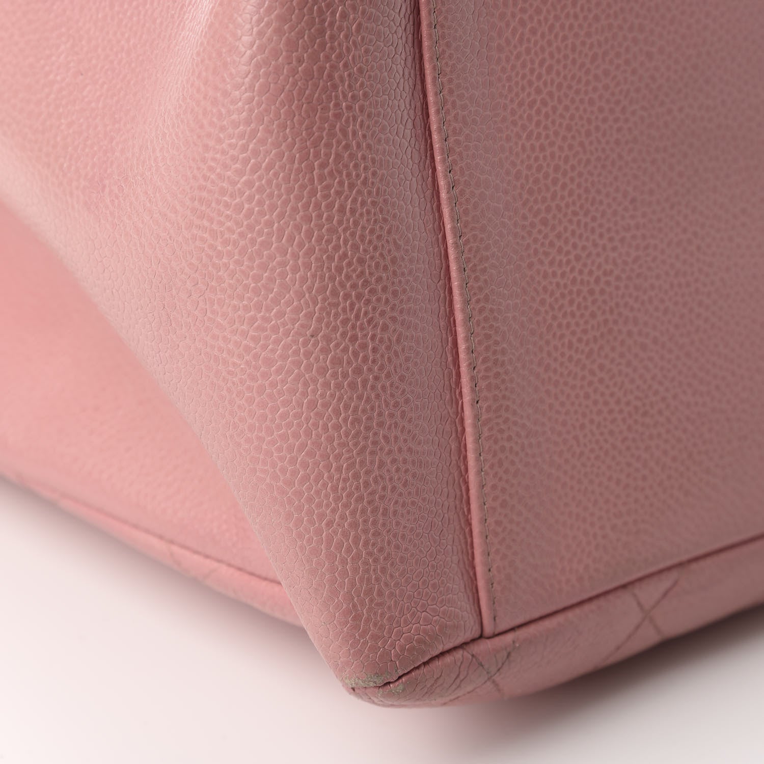 Chanel Caviar Quilted Grand Shopping Tote GST Pink 8 of 21
