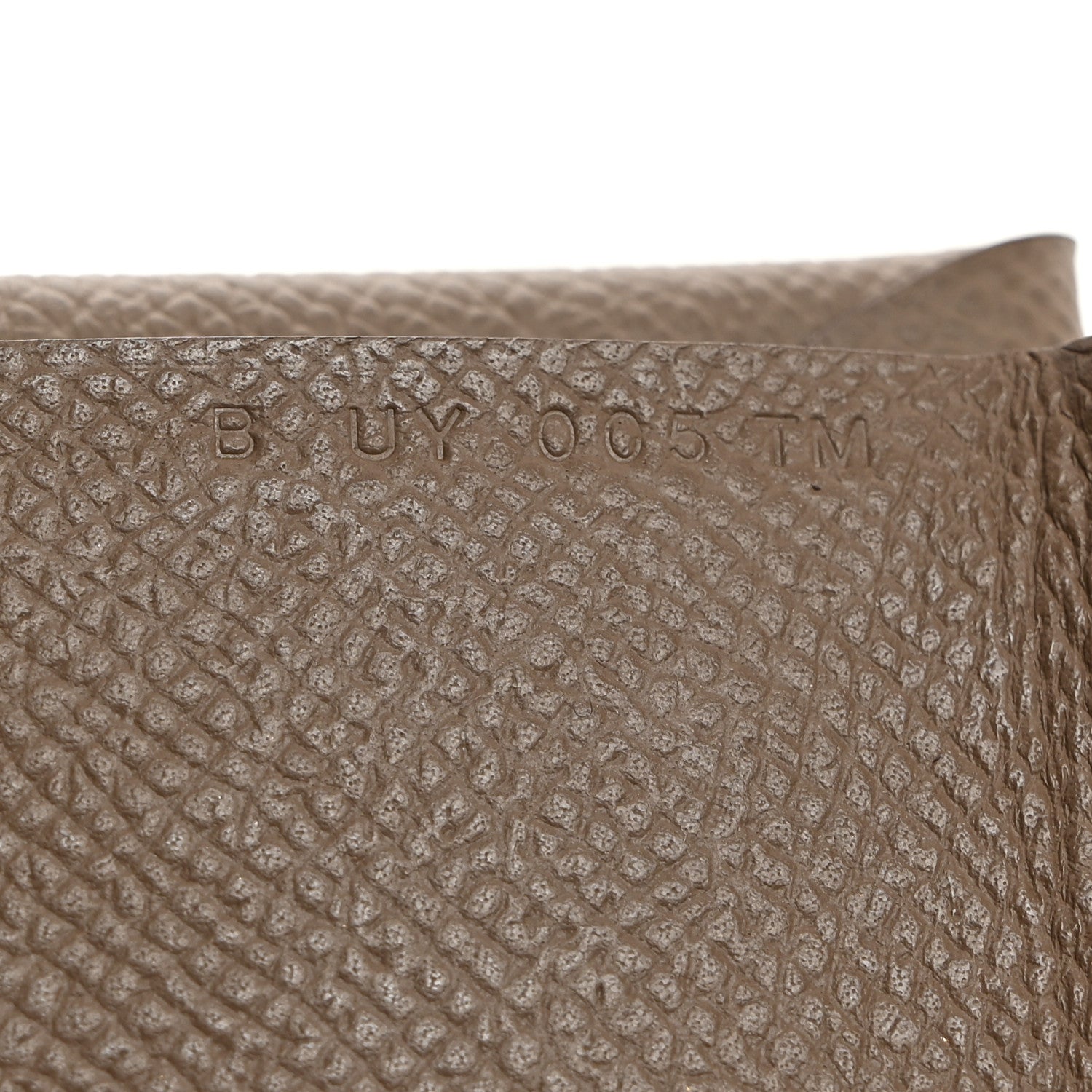 Hermes Epsom Calvi Duo Card Case Etoupe 7 of 7