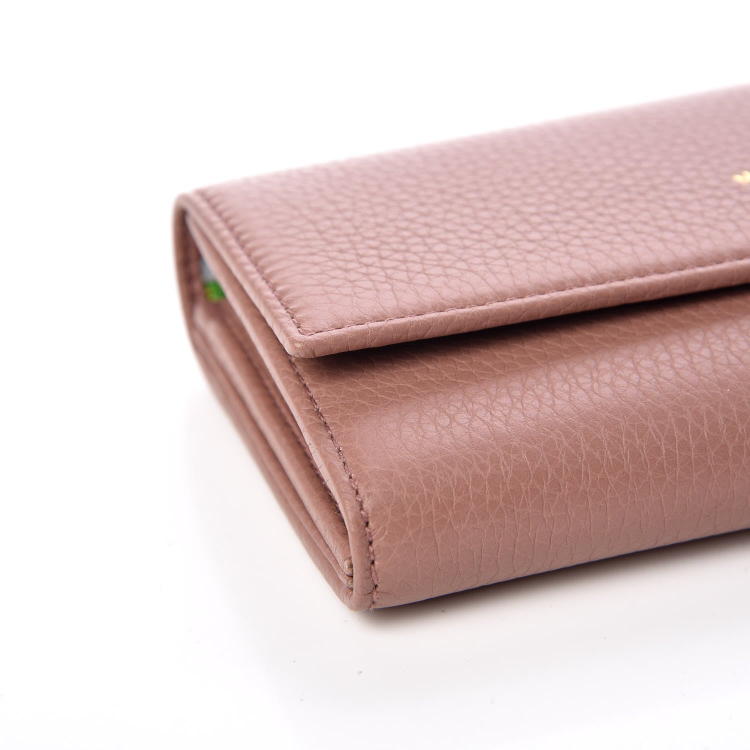Gucci Dollar Calfskin Swing Continental Wallet Soft Pink 5 of 10