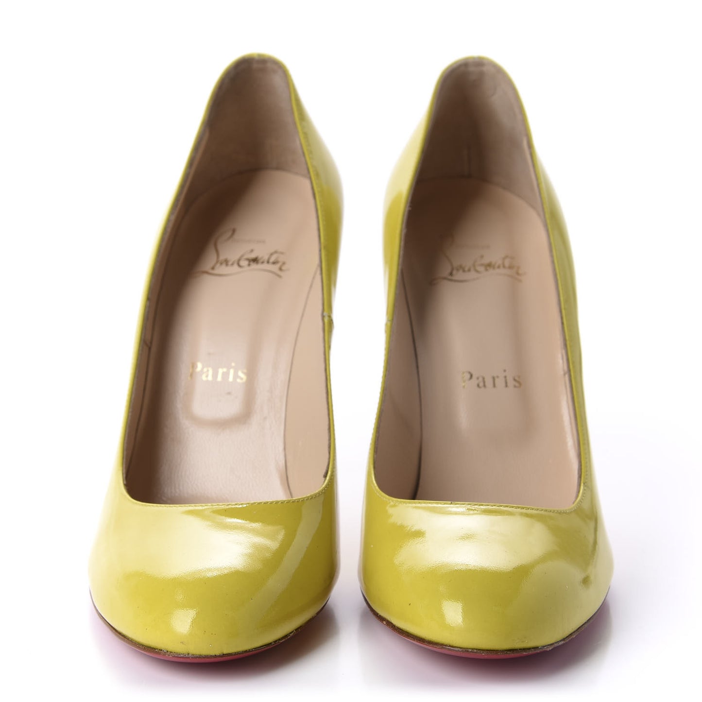 Patent Fifi 100 Pumps 38 Lemon
