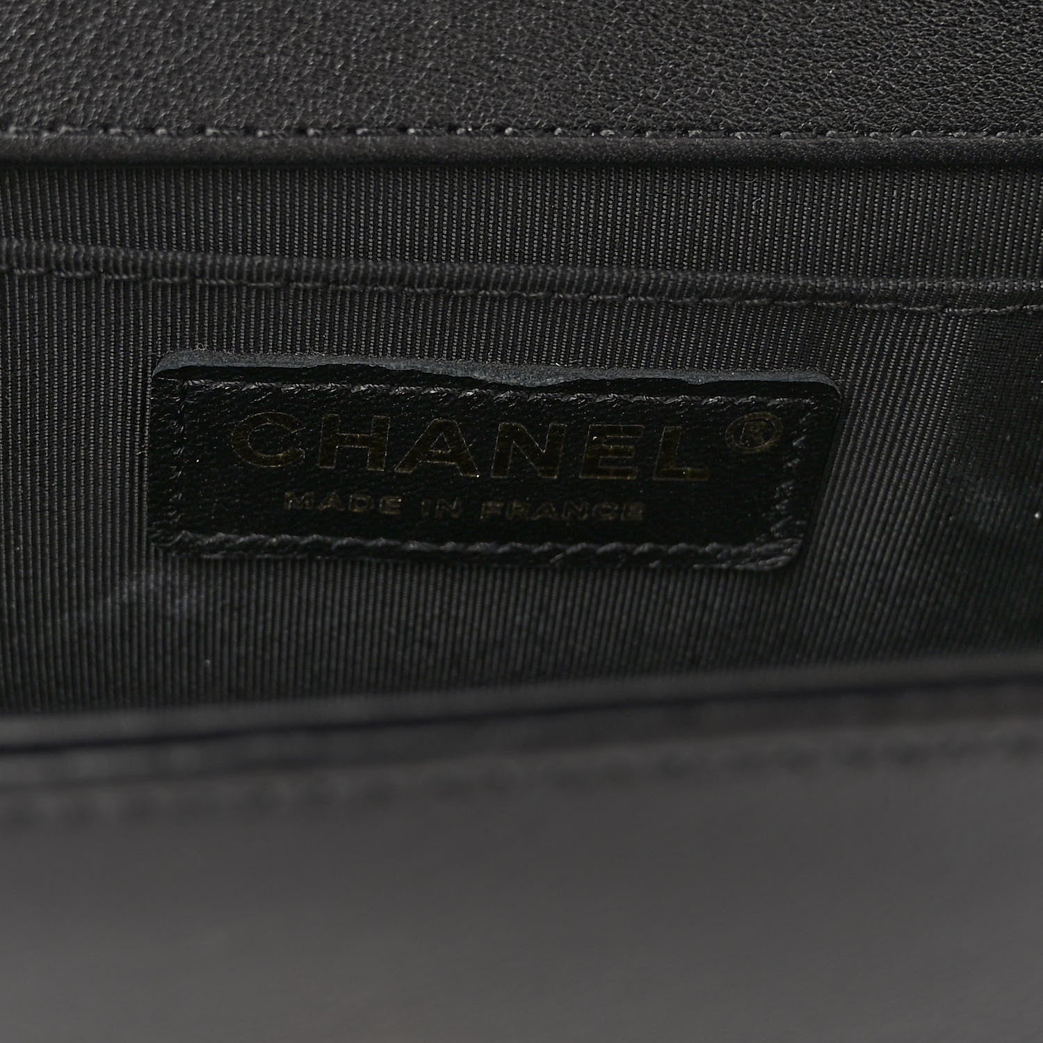 Chanel Calfskin Pearl Smal Chanel Pearls Boy Flap Black 6 of 10