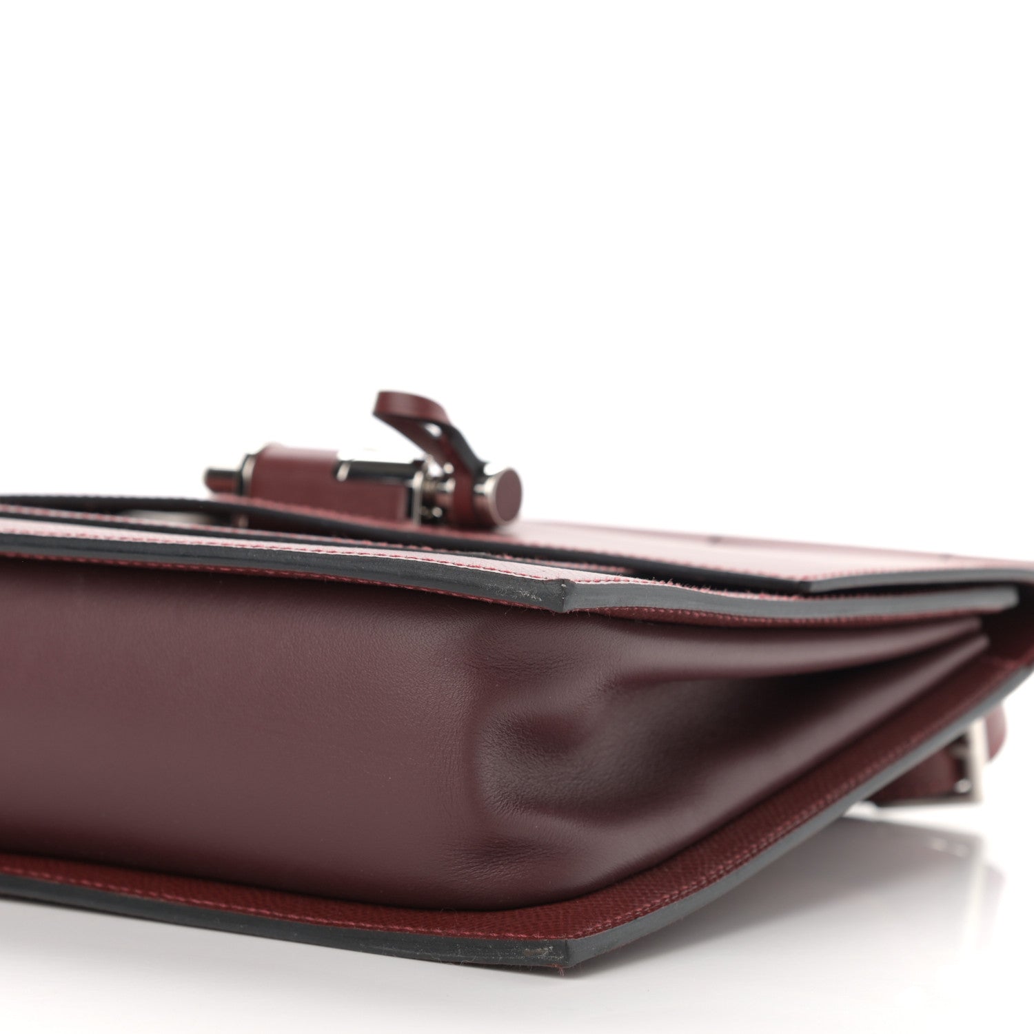 Hermes Swift Epsom Sacabar 24 Rouge H 10 of 10