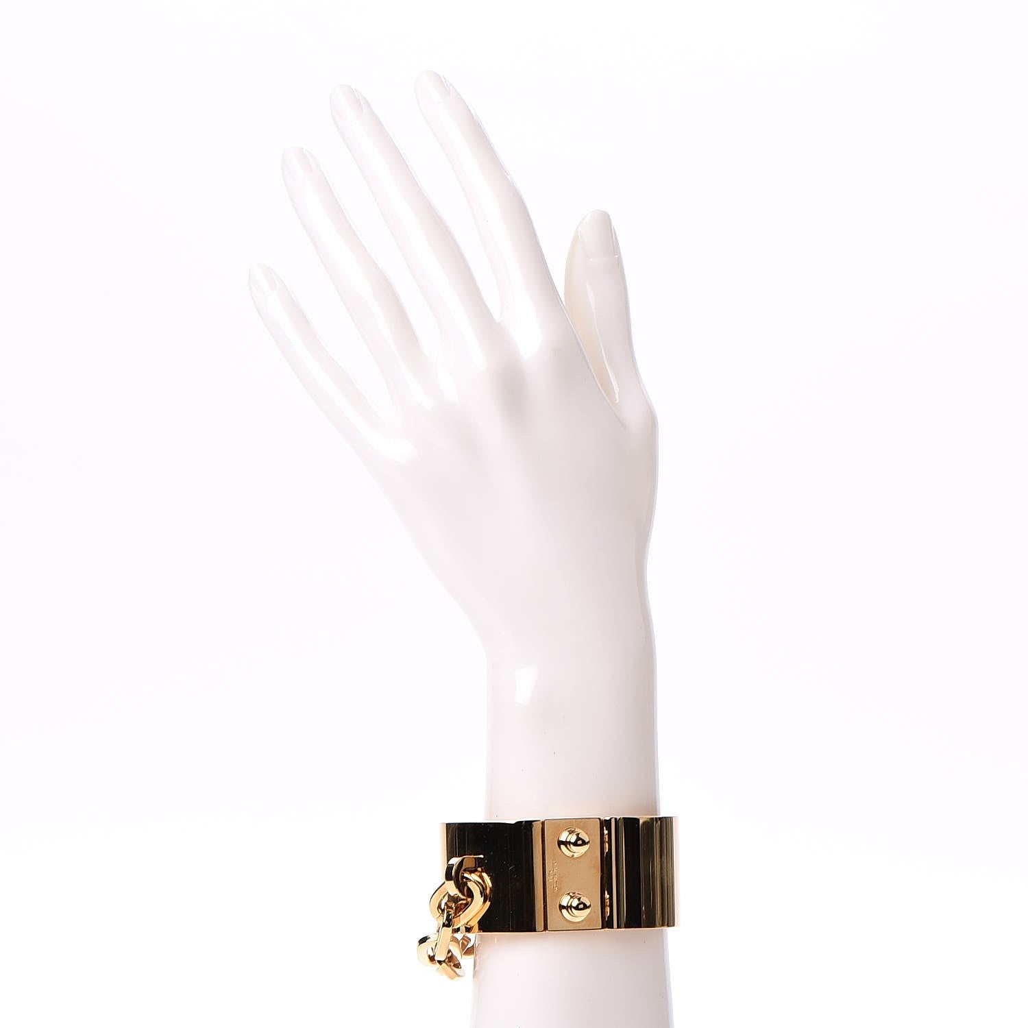 Louis Vuitton Lock Me Manchette Chain Cuff 2 of 8