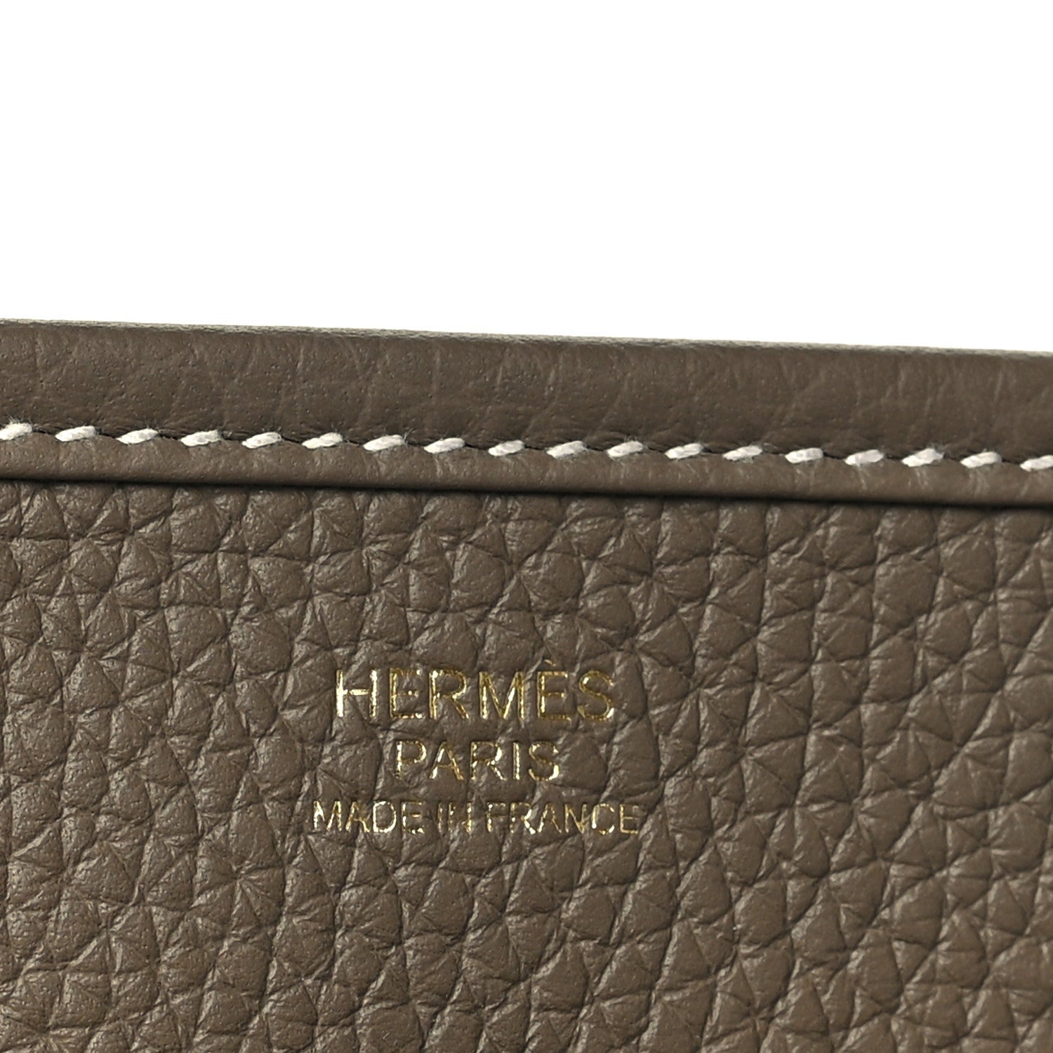Hermes Taurillon Clemence Evelyne III PM Etoupe 6 of 11