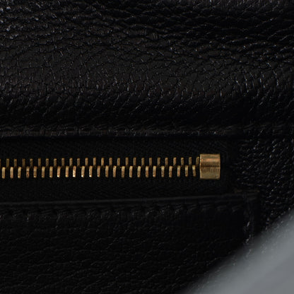 Hermes Taurillon Clemence HAC Birkin 32 Black 12 of 25