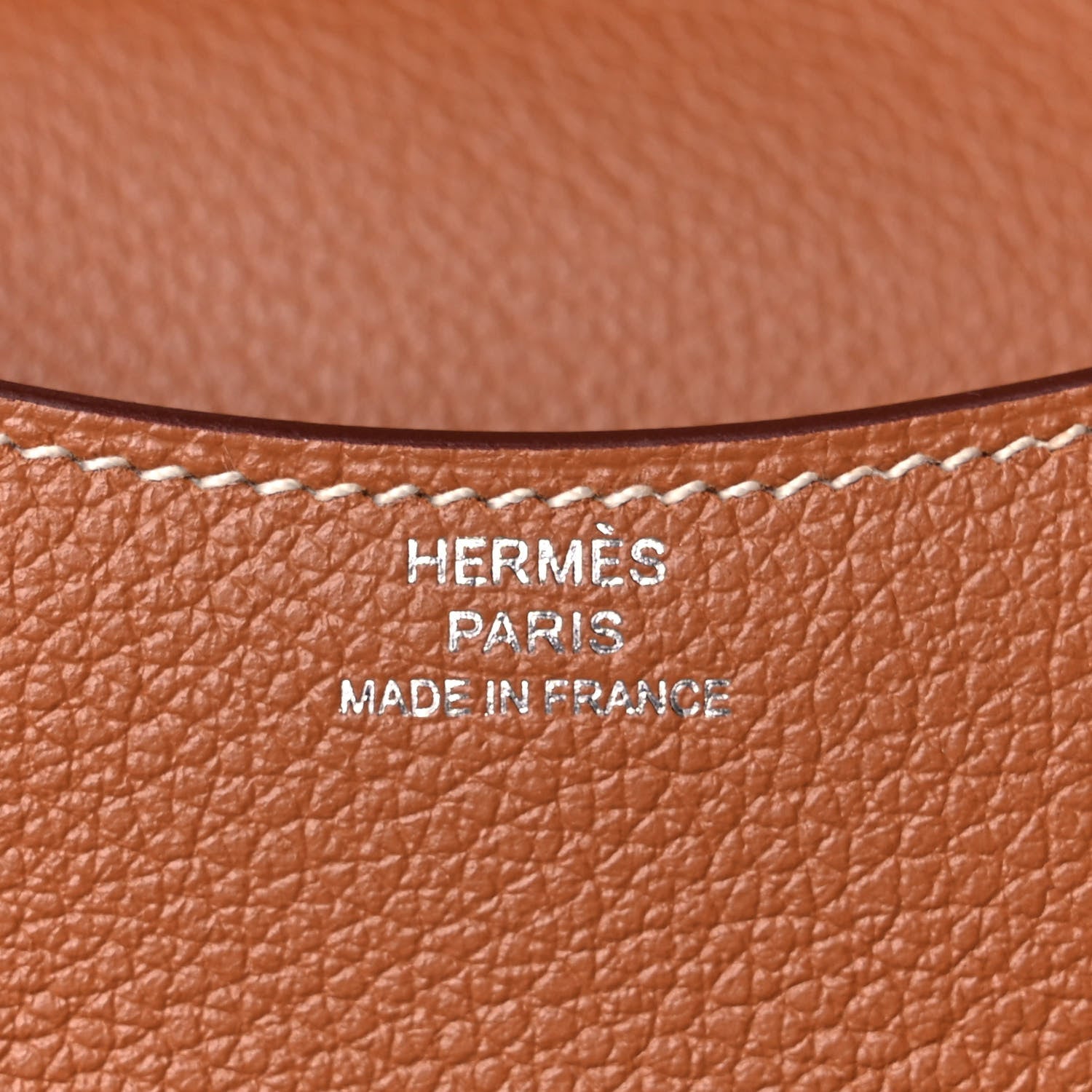 Hermes Evercolor Constance Slim Wallet Gold 7 of 14