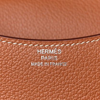 Hermes Evercolor Constance Slim Wallet Gold 7 of 14