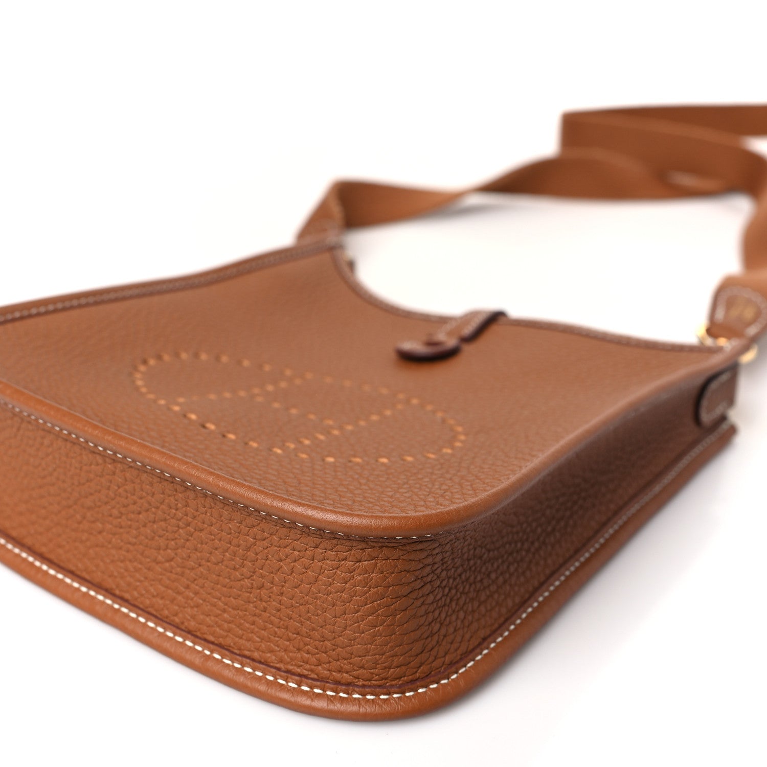 Hermes Taurillon Clemence Evelyne TPM Gold 9 of 10