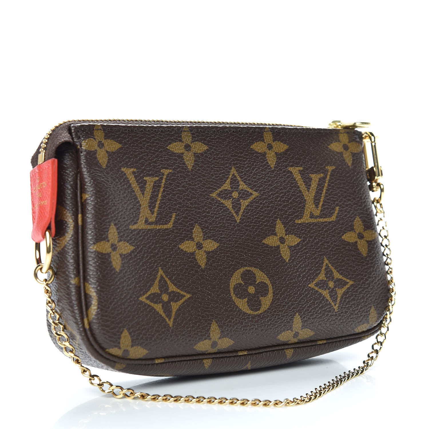 Louis Vuitton Monogram 2018 Christmas Animation Mini Cats Pochette Accessories 3 of 8