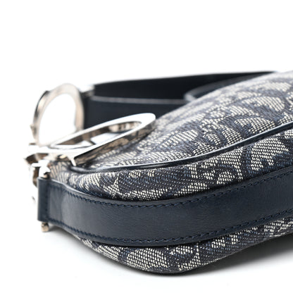 Christian Dior Monogram Shoulder Bag Blue 8 of 9