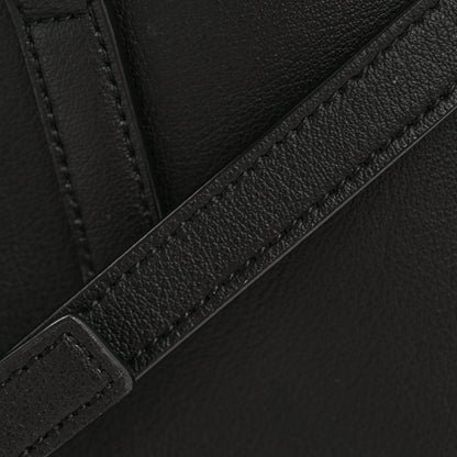 Saint Laurent Calfskin Toy Shopping Tote Black 11 of 12