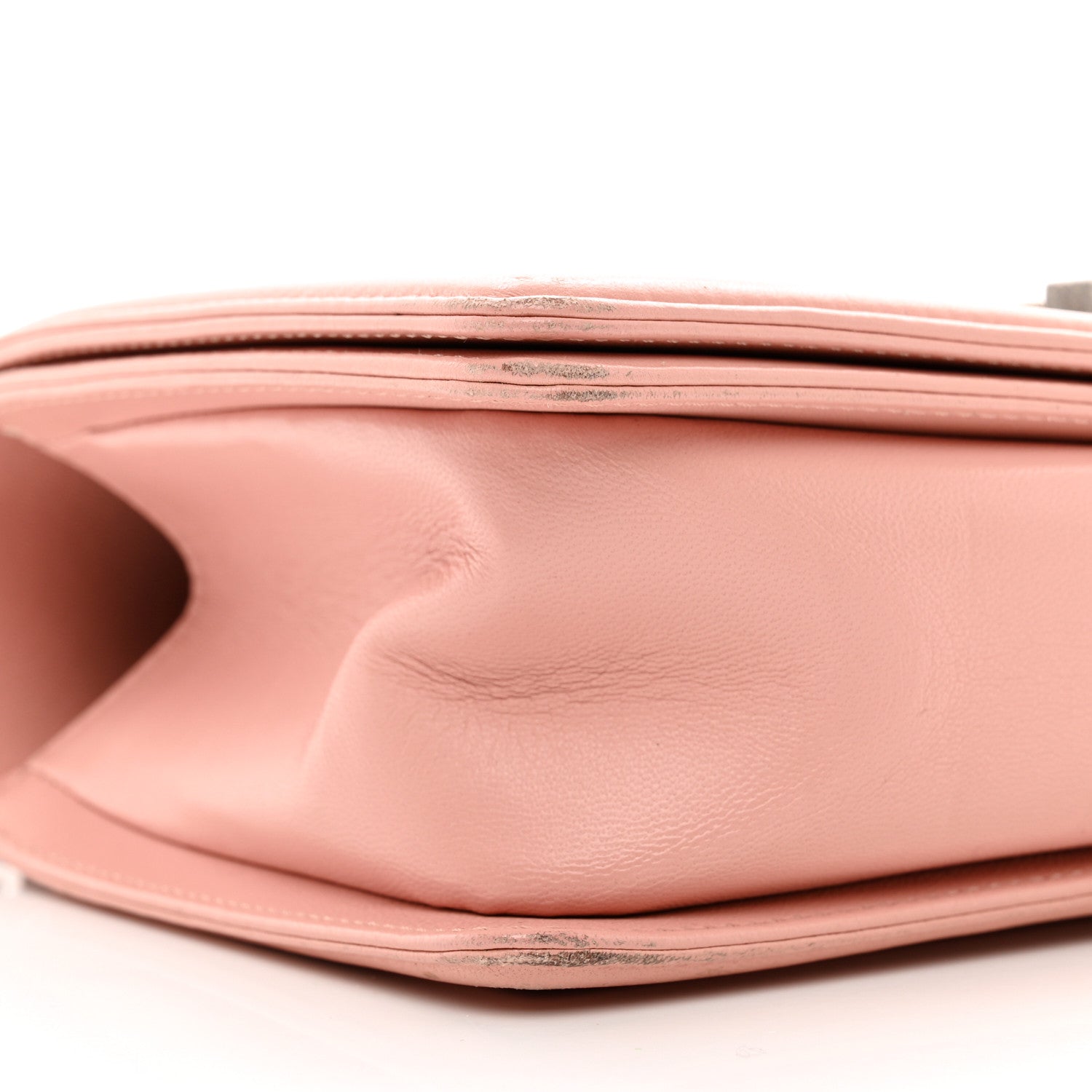 Chanel Calfskin Quilted Medium Boy Flap Light Pink 9 of 11