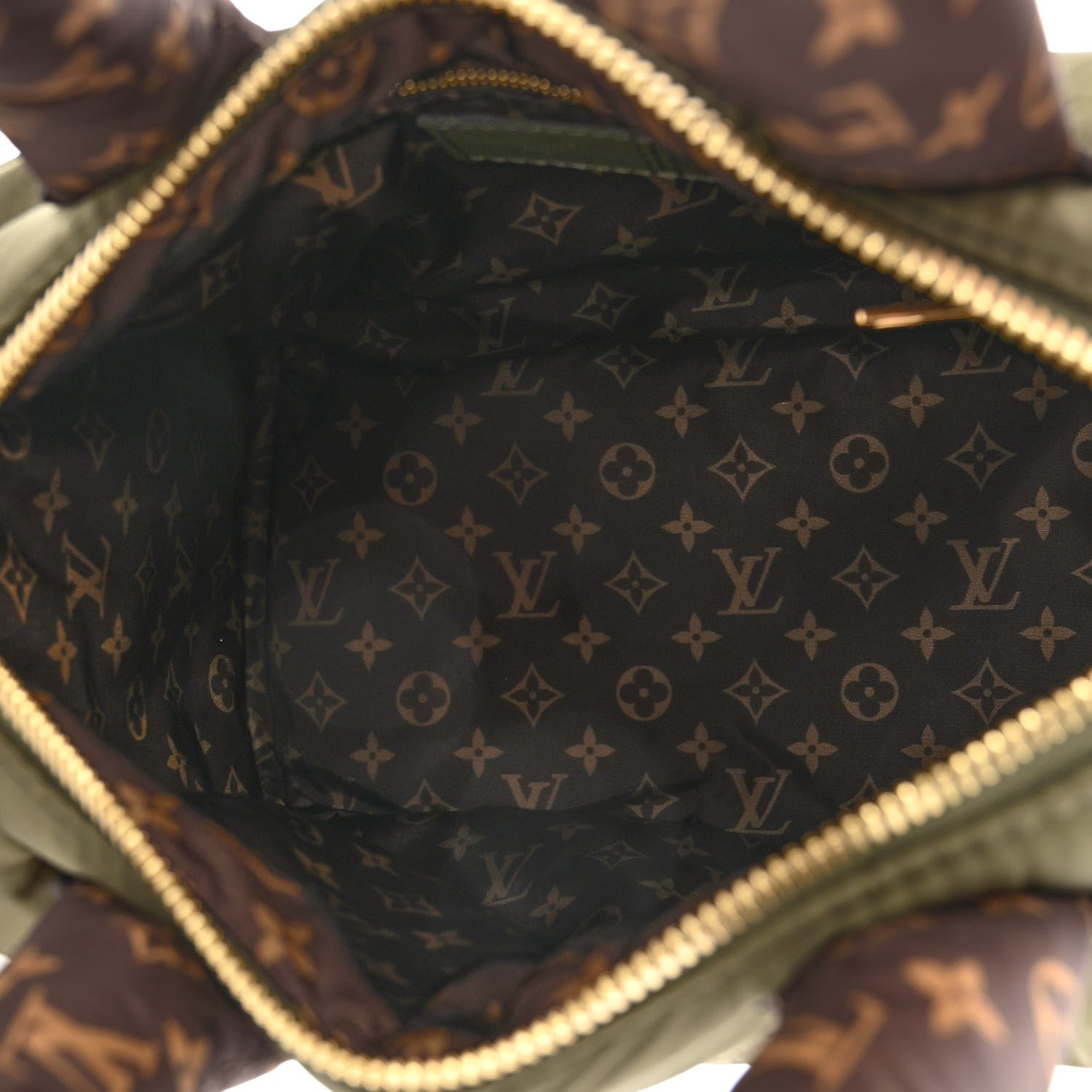 Louis Vuitton Econyl Mini Monogram Pillow Speedy Bandouliere 25 Khaki 5 of 9