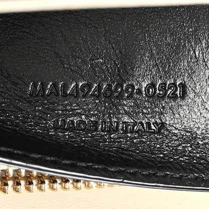 Saint Laurent Calfskin Y Quilted Monogram Small Loulou Chain Satchel Crema Soft 6 of 10