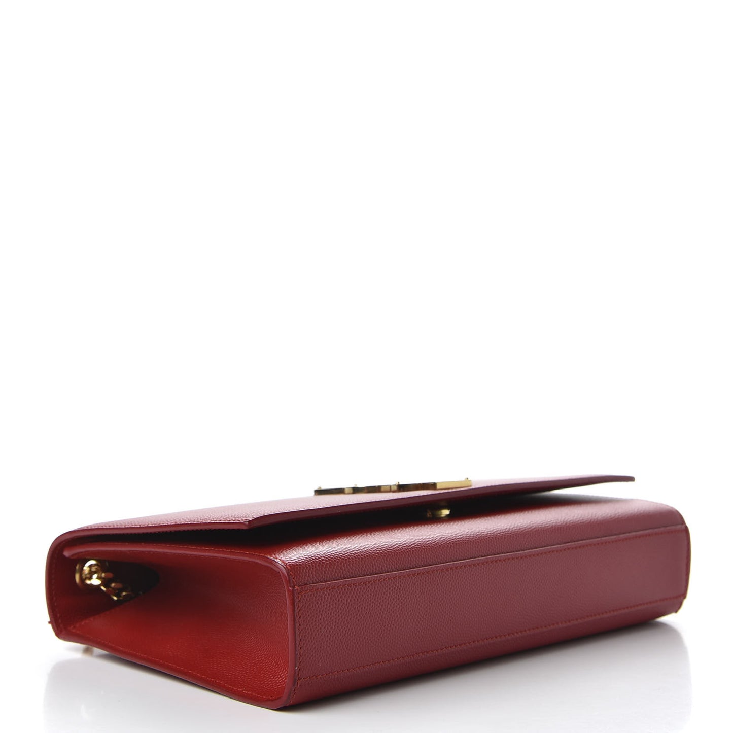 Grain De Poudre Medium Monogram Kate Satchel Red