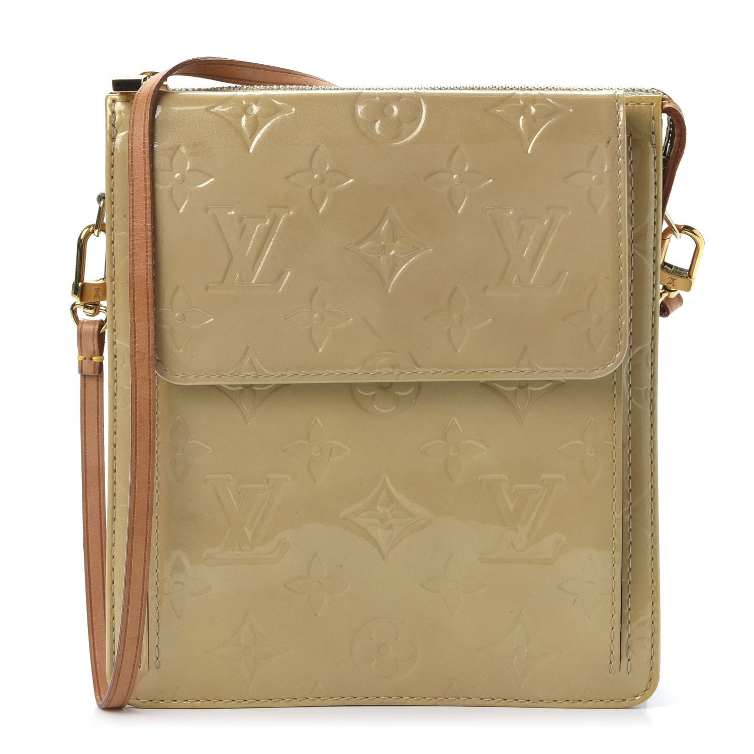 Louis Vuitton Vernis Mott Beige 1 of 9