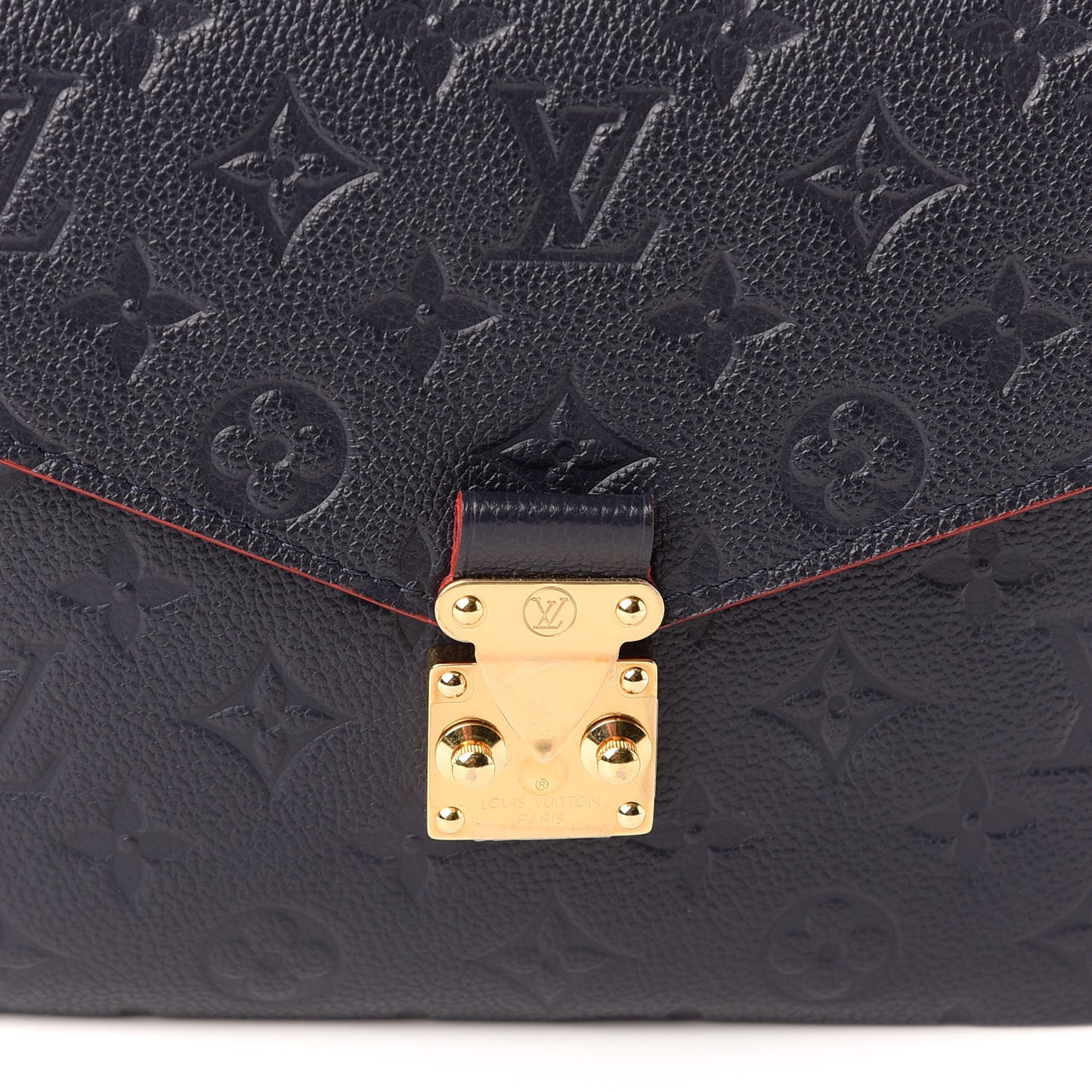 Empreinte Pochette Metis Marine Rouge