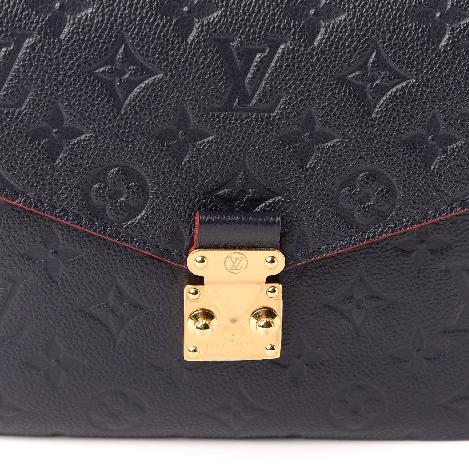Louis Vuitton Empreinte Pochette Metis Marine Rouge 7 of 9