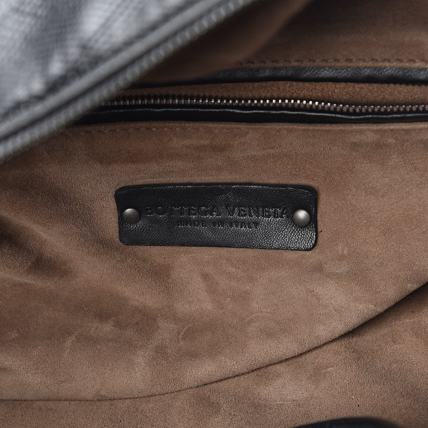 Bottega Veneta Nappa Karung Intrecciato Satchel Black 6 of 10
