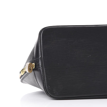 Louis Vuitton Epi Alma PM Black 5 of 9