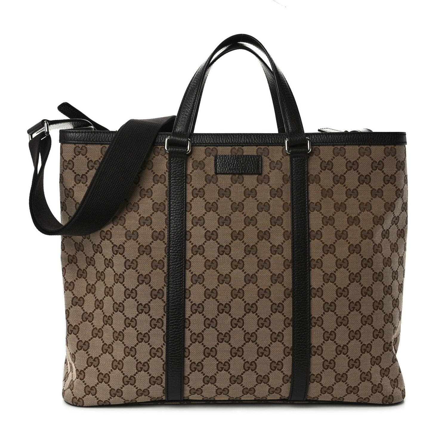 GG Monogram Large Joy Tote Bag Dark Brown