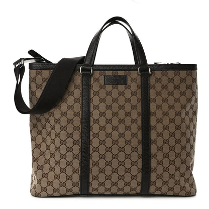 Gucci GG Monogram Large Joy Tote Bag Dark Brown 1 of 8