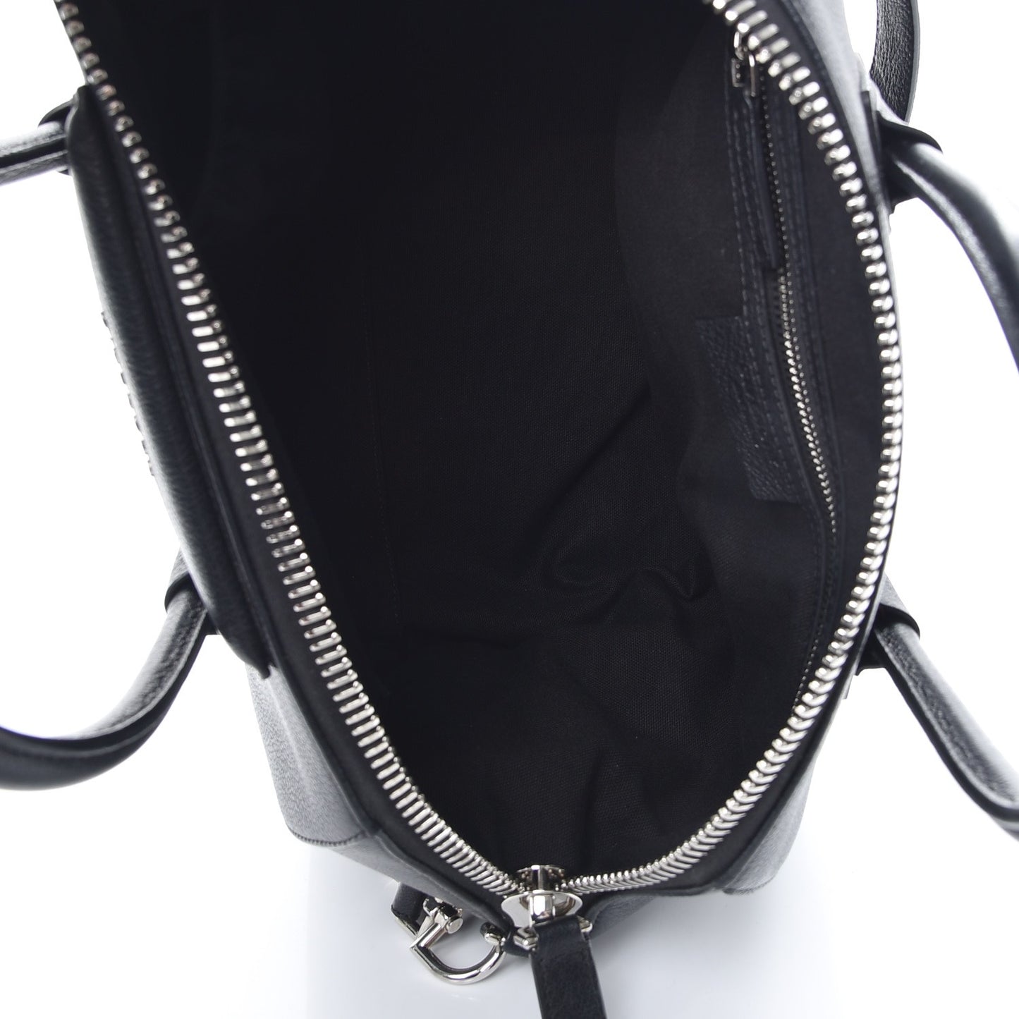 Sugar Goatskin Medium Antigona Black