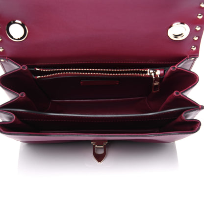 Valentino Garavani Vitello Rockstud Top Handle Shoulder Bag Cerise 8 of 13