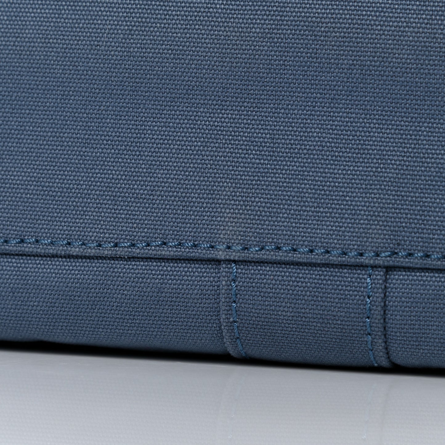 Cotton Canvas The Traveler Tote Bag Blue