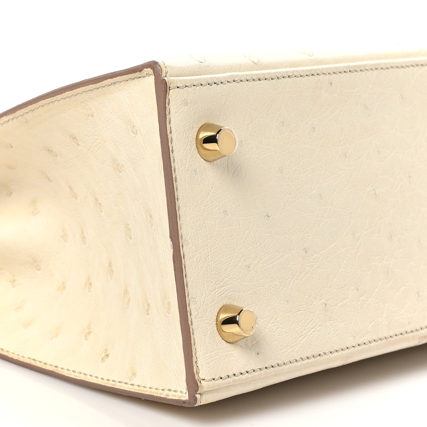 Hermes Ostrich Kelly Sellier 25 Beton 9 of 11