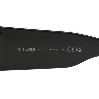 Fendi Acetate Lab Mask Sunglasses FE40128I Black 5 of 7