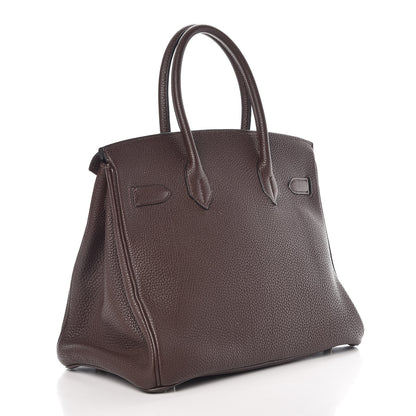 Hermes Togo Birkin 30 Chocolate 3 of 37