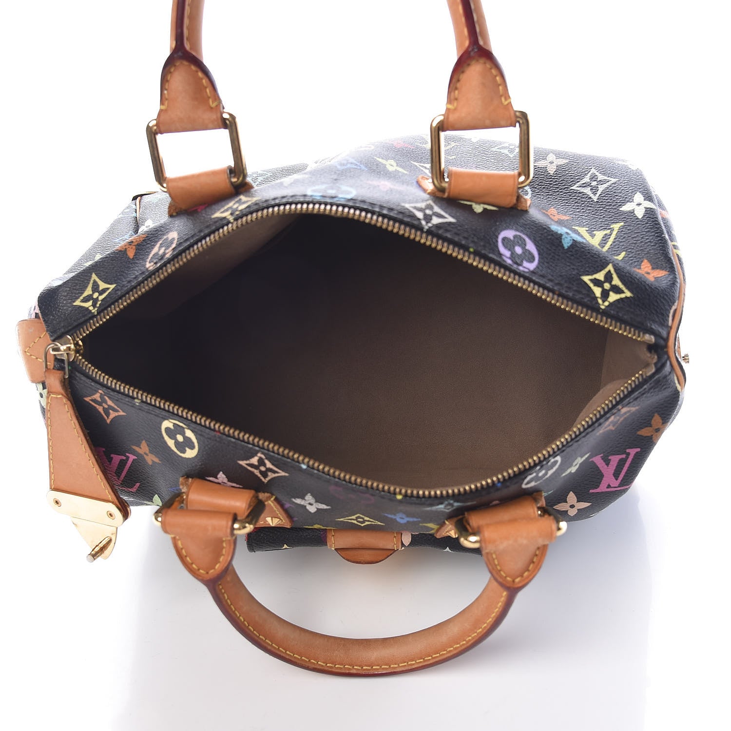 Louis Vuitton Monogram Multicolor Speedy 30 Black 5 of 17