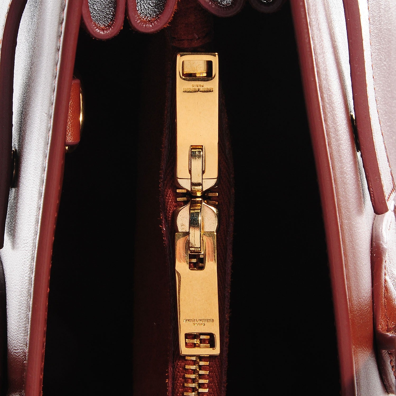 Saint Laurent Calfskin Small Sac De Jour Cognac 9 of 10