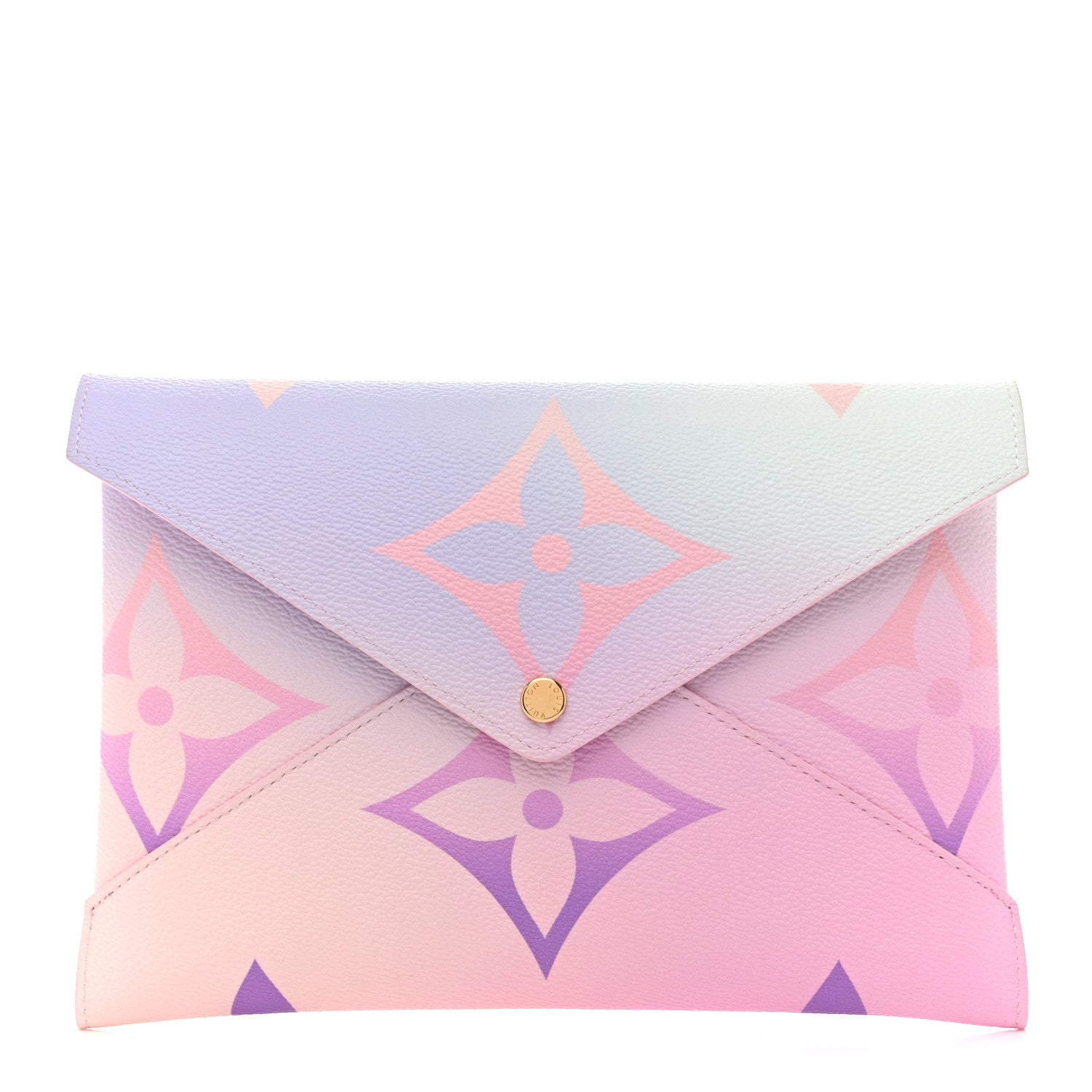 Louis Vuitton Monogram Giant Spring in the City Kirigami Pochette Set Sunrise Pastel Midnight Fuchsia Sunset Kaki 1 of 13