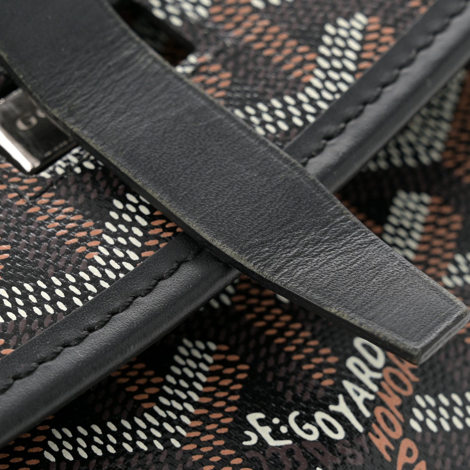 Goyard Goyardine Belvedere II PM Messenger Bag Black 11 of 12