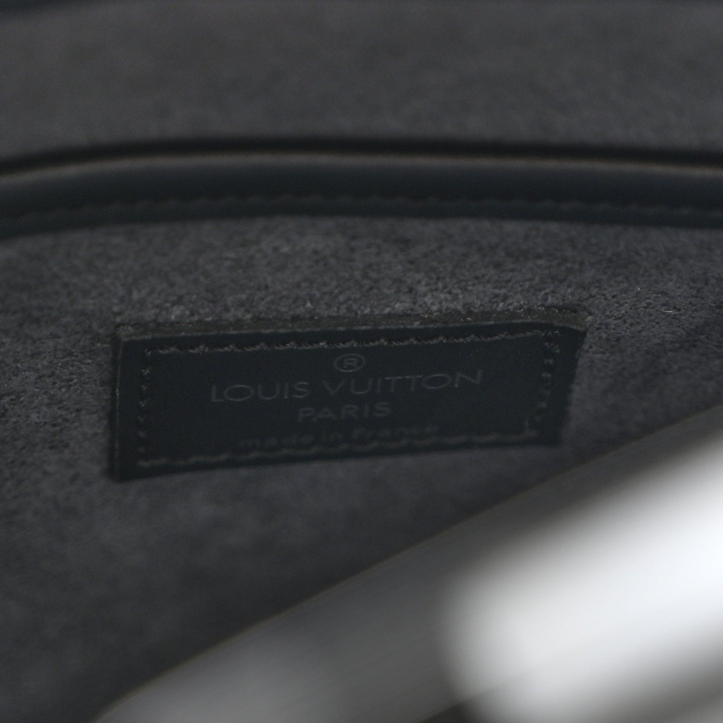 Epi Demi Lune Tote Black