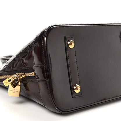 Louis Vuitton Vernis Alma PM Amarante 8 of 10
