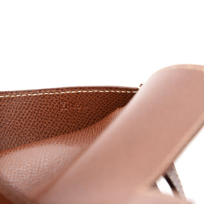 Hermes Veau Lisse Amelie Flat Pochette Noisette 9 of 10