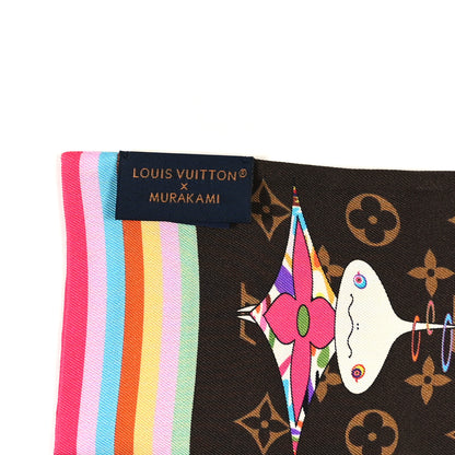 Louis Vuitton LV X TM Silk Monogram Superflat Character Bandeau Brown 3 of 3
