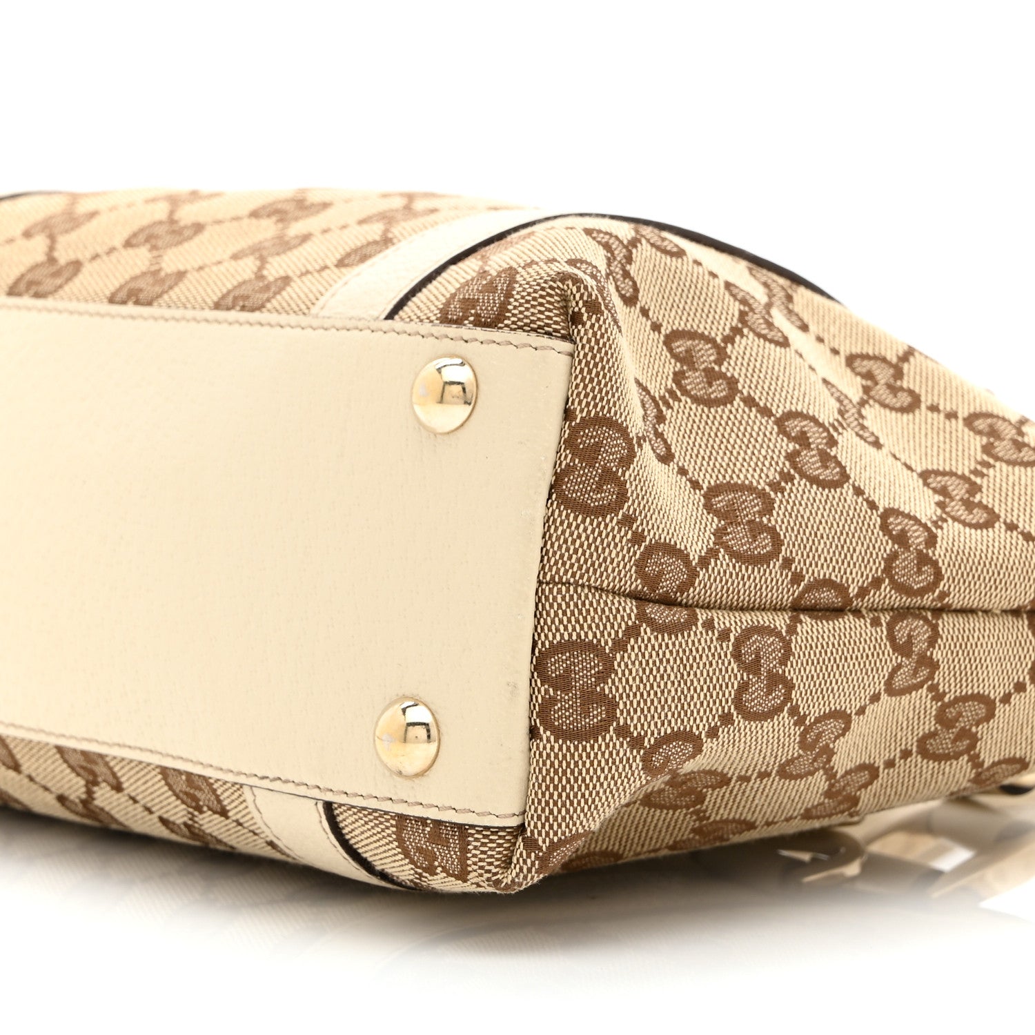Gucci Monogram Small Abbey Tote Off White 10 of 10